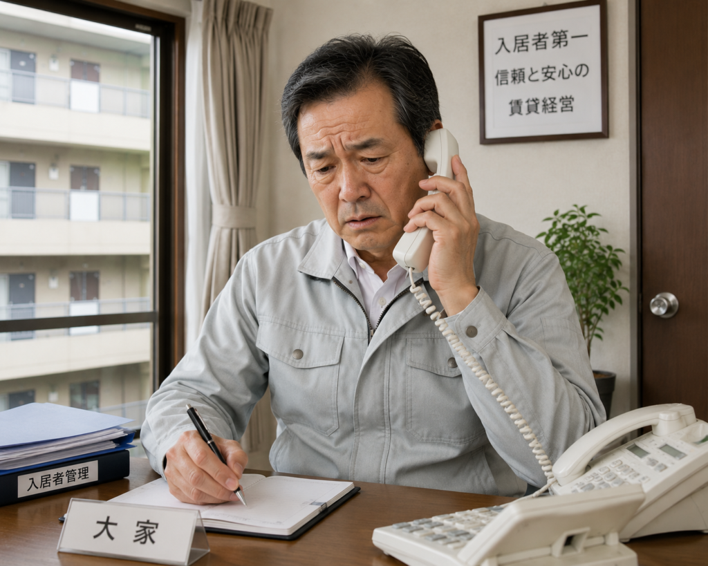 連絡をする人